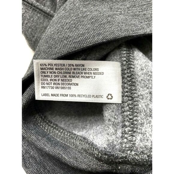 Isabel Maternity Plaid Reindeer Tunic Sweatshirt Women's XXL Gray Teal Gold NWT - Picture 6 of 8